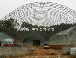 철구조물 시공현장